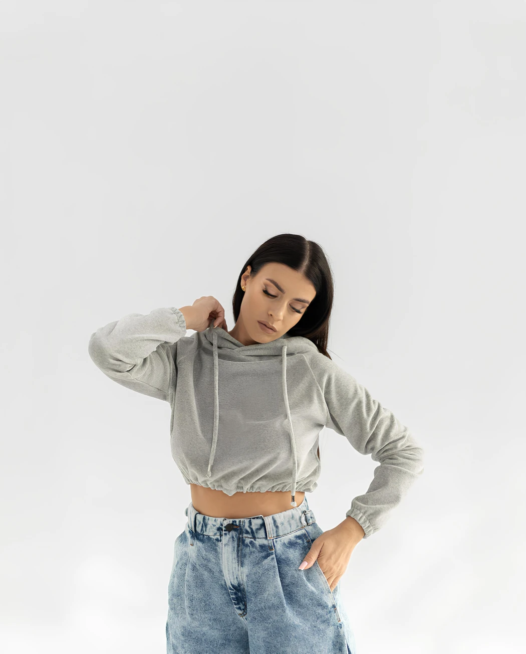 Geli - Velour sweatshirt