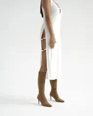 Majorka White - Bamboo dress