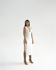 Majorka White - Bamboo dress