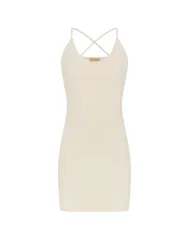 LEROS White - Bamboo dress