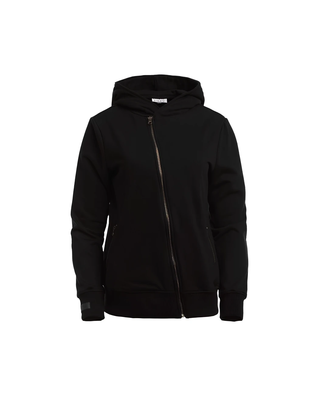 HOODIE HOODIE ZIPPER BLACK